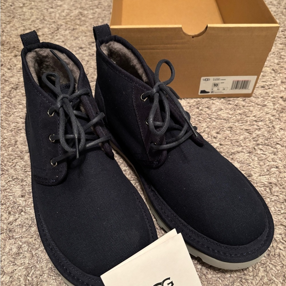 UGG Men's Dark Blue Chukka Boots